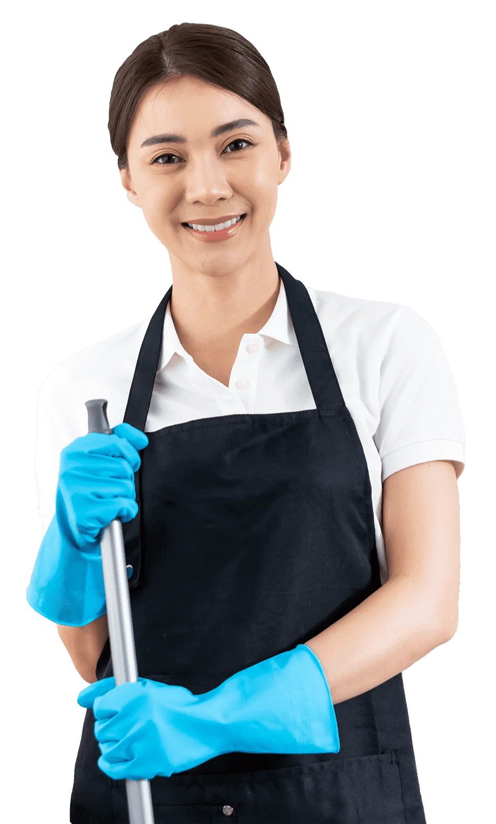 portrait of asian cleaning service PR7ZPHX
